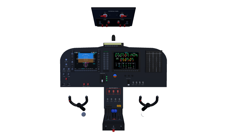 P2006T MkII panel, modelled