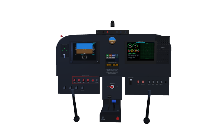 P-Mentor panel, modelled